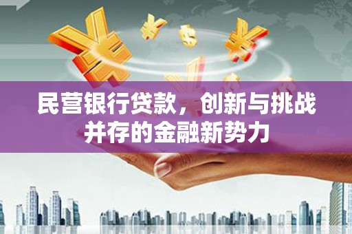 清流民营银行贷款，创新与挑战并存的金融新势力