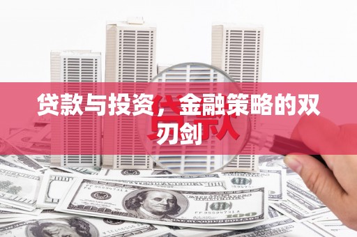 清流贷款与投资，金融策略的双刃剑