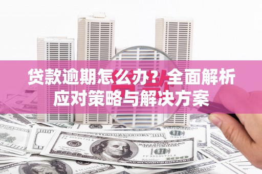 清流贷款逾期怎么办？全面解析应对策略与解决方案