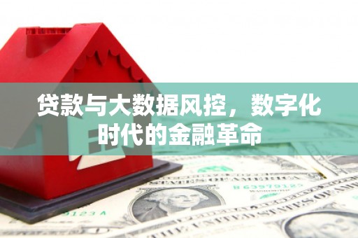 清流贷款与大数据风控，数字化时代的金融革命