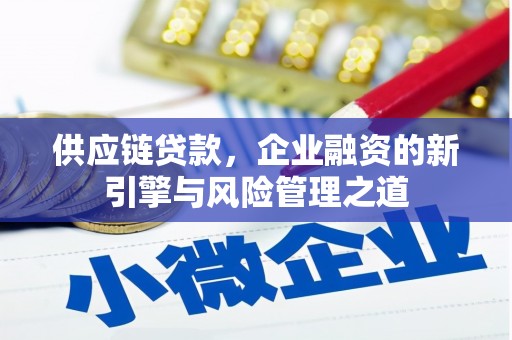 清流供应链贷款，企业融资的新引擎与风险管理之道