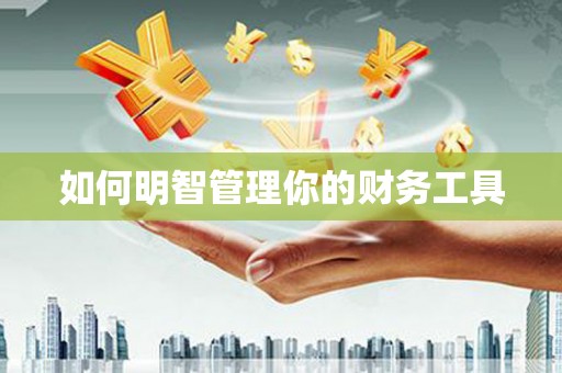清流如何明智管理你的财务工具