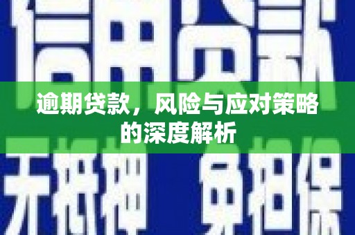 清流逾期贷款，风险与应对策略的深度解析