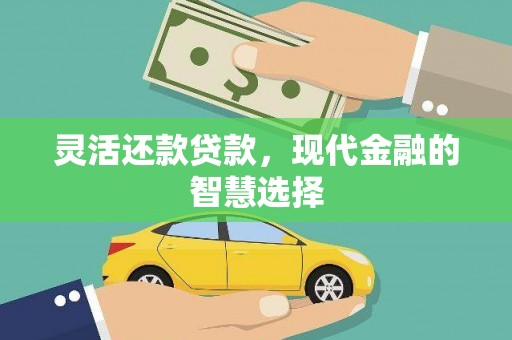 清流灵活还款贷款，现代金融的智慧选择