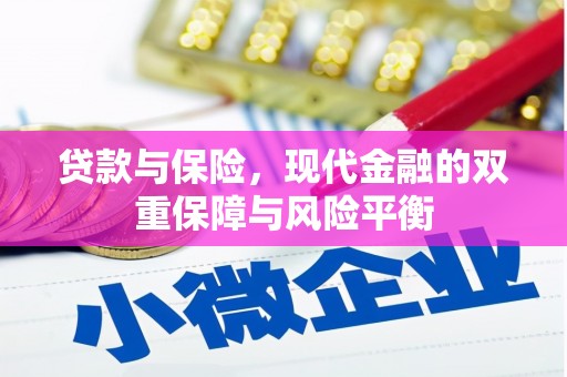 清流贷款与保险，现代金融的双重保障与风险平衡