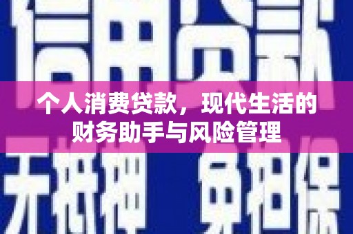 清流个人消费贷款，现代生活的财务助手与风险管理