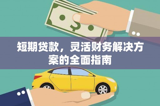 清流短期贷款，灵活财务解决方案的全面指南