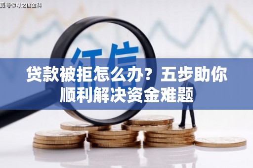 清流贷款被拒怎么办？五步助你顺利解决资金难题