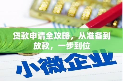 清流贷款申请全攻略，从准备到放款，一步到位