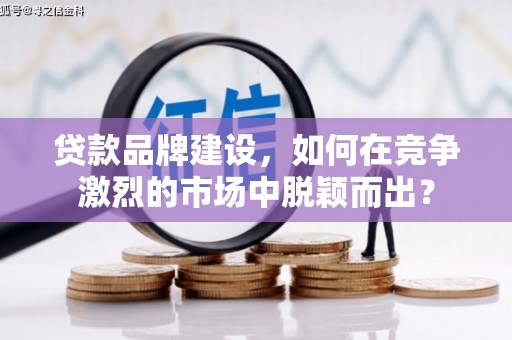 清流贷款品牌建设，如何在竞争激烈的市场中脱颖而出？