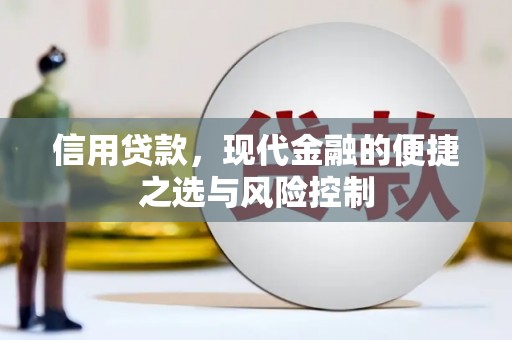 清流信用贷款，现代金融的便捷之选与风险控制
