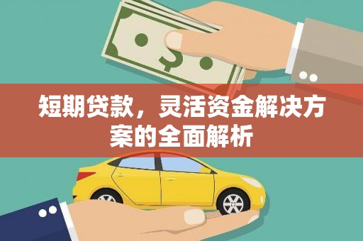 清流短期贷款，灵活资金解决方案的全面解析