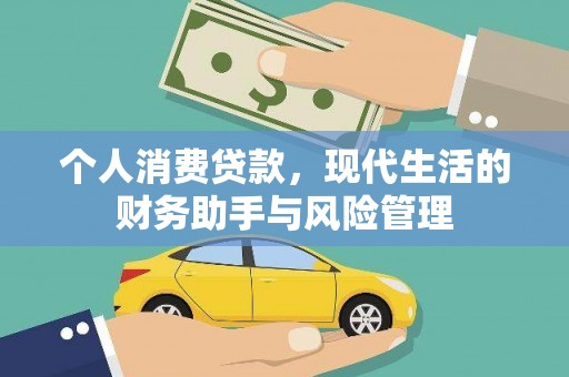清流个人消费贷款，现代生活的财务助手与风险管理