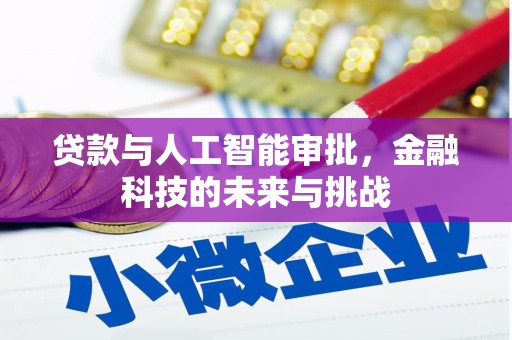 清流贷款与人工智能审批，金融科技的未来与挑战