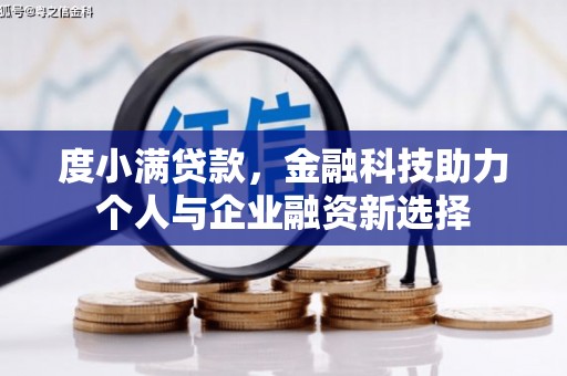 清流度小满贷款，金融科技助力个人与企业融资新选择