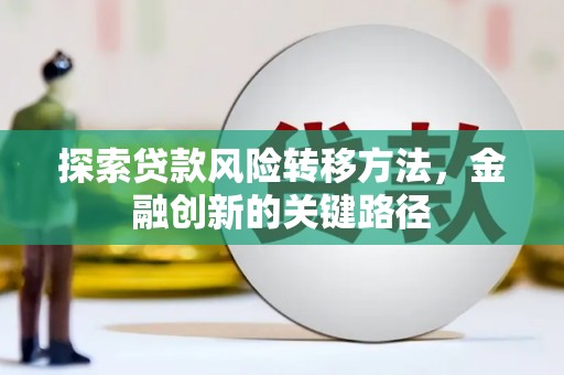 清流探索贷款风险转移方法，金融创新的关键路径