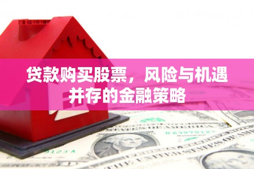 清流贷款购买股票，风险与机遇并存的金融策略