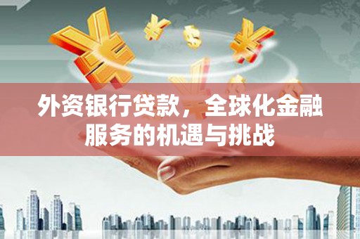 清流外资银行贷款，全球化金融服务的机遇与挑战