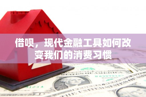清流借呗，现代金融工具如何改变我们的消费习惯