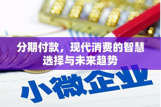 清流分期付款，现代消费的智慧选择与未来趋势