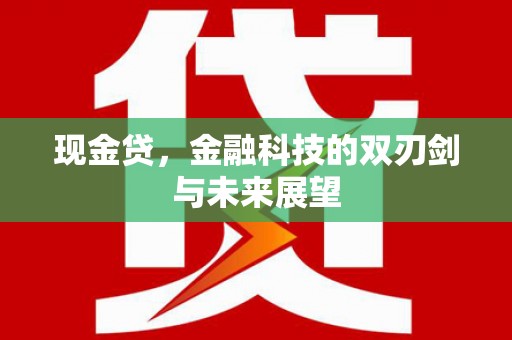 清流现金贷，金融科技的双刃剑与未来展望