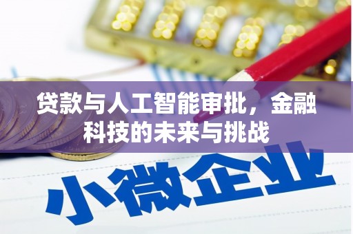清流贷款与人工智能审批，金融科技的未来与挑战