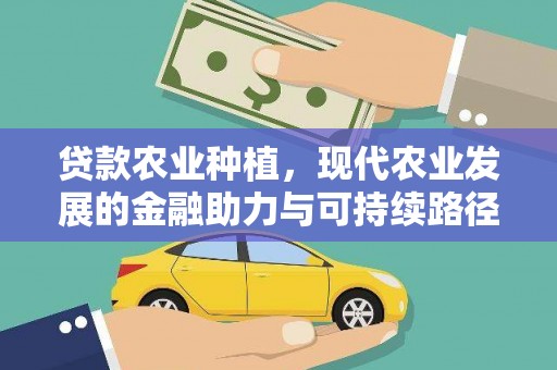 清流贷款农业种植，现代农业发展的金融助力与可持续路径
