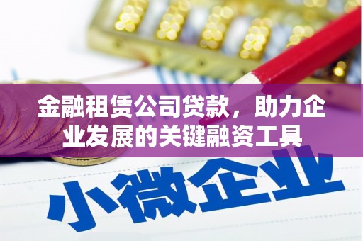 清流金融租赁公司贷款，助力企业发展的关键融资工具