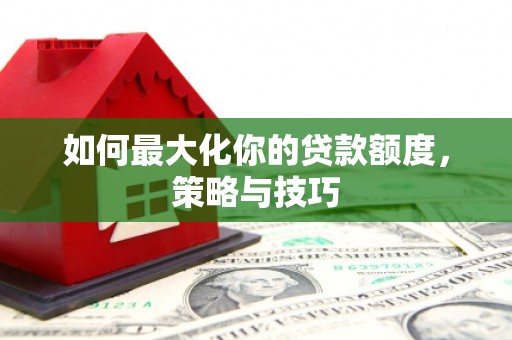 清流如何最大化你的贷款额度，策略与技巧