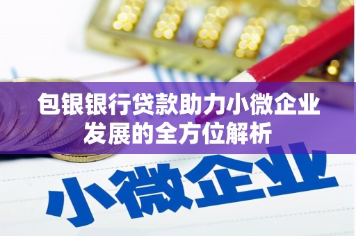 清流包银银行贷款助力小微企业发展的全方位解析