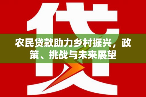 清流农民贷款助力乡村振兴，政策、挑战与未来展望