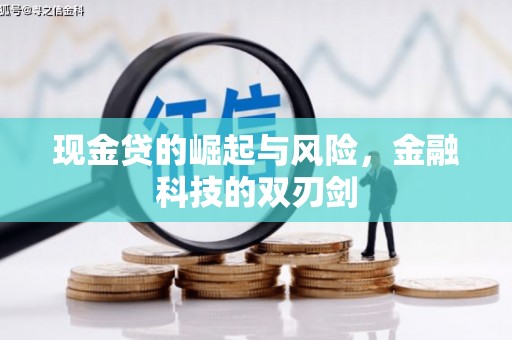 清流现金贷的崛起与风险，金融科技的双刃剑