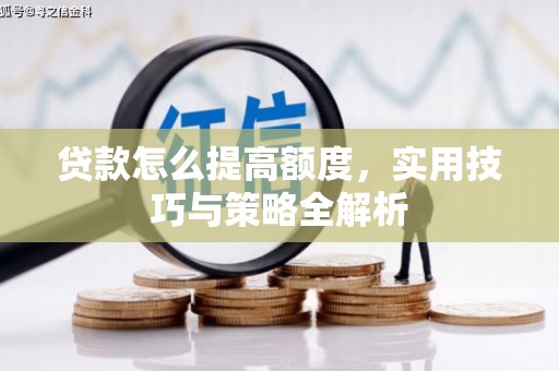 清流贷款怎么提高额度，实用技巧与策略全解析