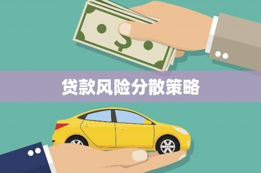 清流贷款风险分散策略
