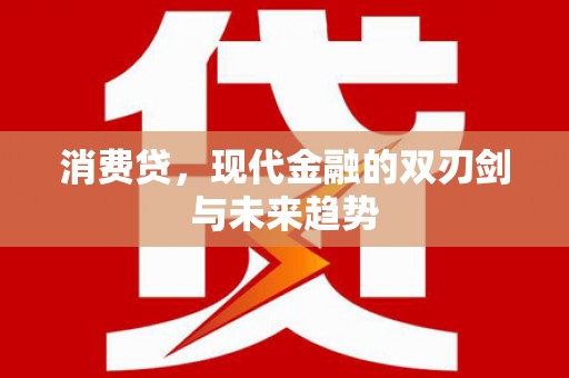 清流消费贷，现代金融的双刃剑与未来趋势