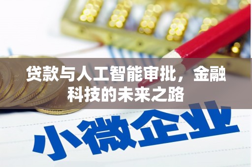 清流贷款与人工智能审批，金融科技的未来之路