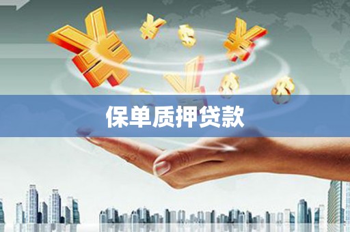 清流保单质押贷款