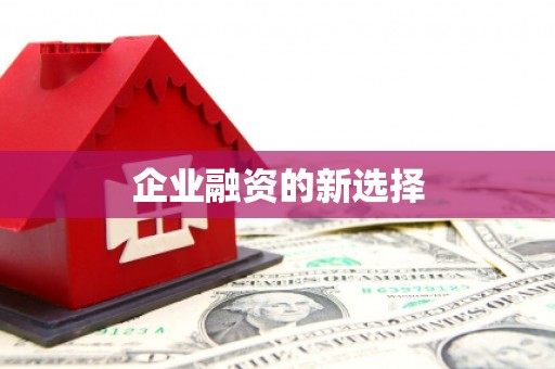 清流企业融资的新选择