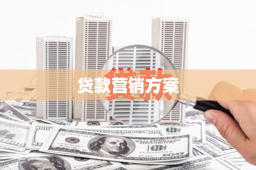 清流贷款营销方案