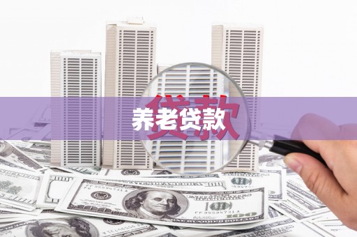 清流养老贷款